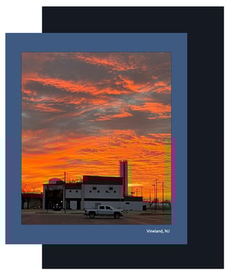 Cleanwater located in Vineland, NJ (Sunset view of Vineland NJ) Cleanwater located in Vineland, NJ (Sunset view of Vineland NJ)
