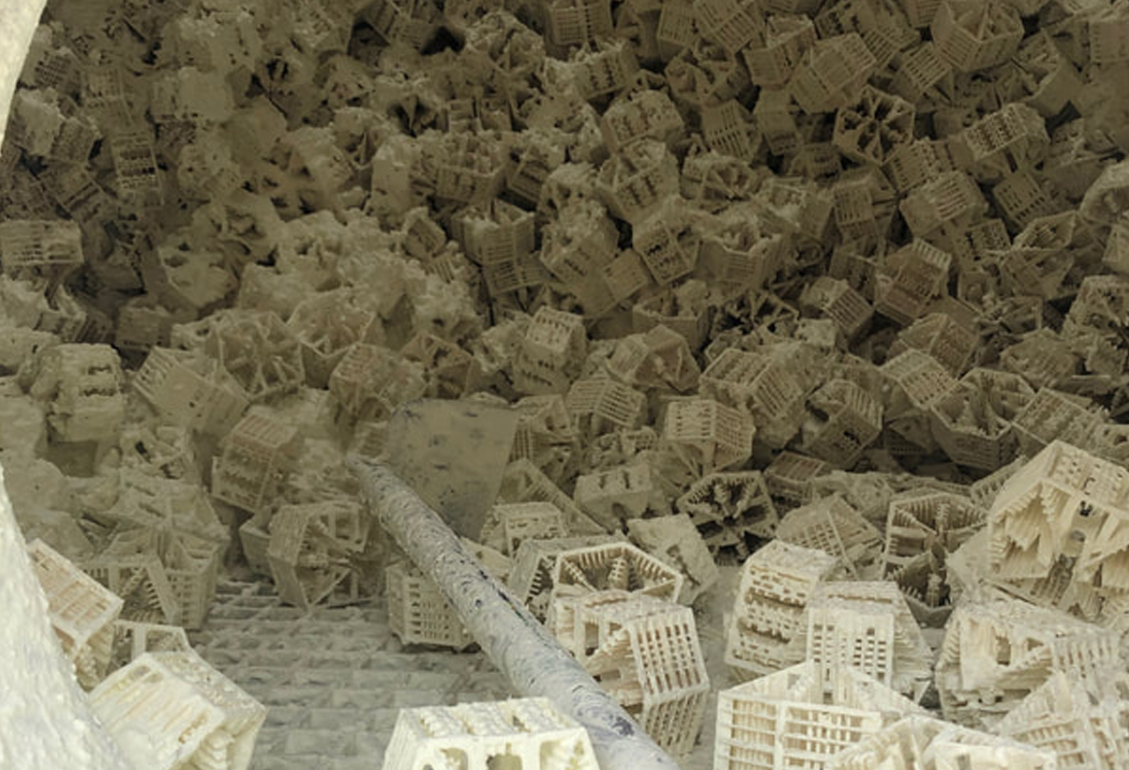 Packing Removal Process - Extracting Old Packing Media