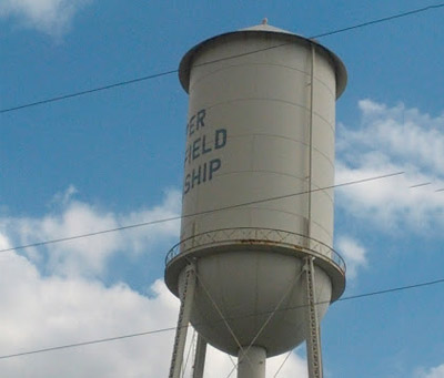 Upper township water tower