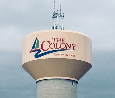 city of colony texas water